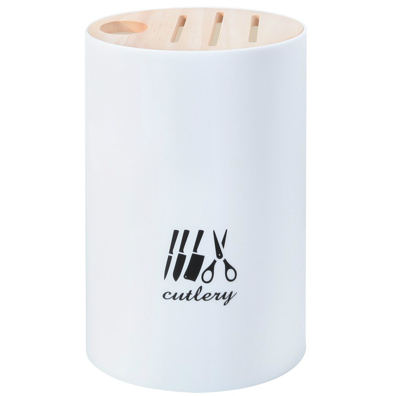 Suport pentru cuțite de bucătărie cu instalare fără unelte, din plastic, stil nordic, SAFEBET