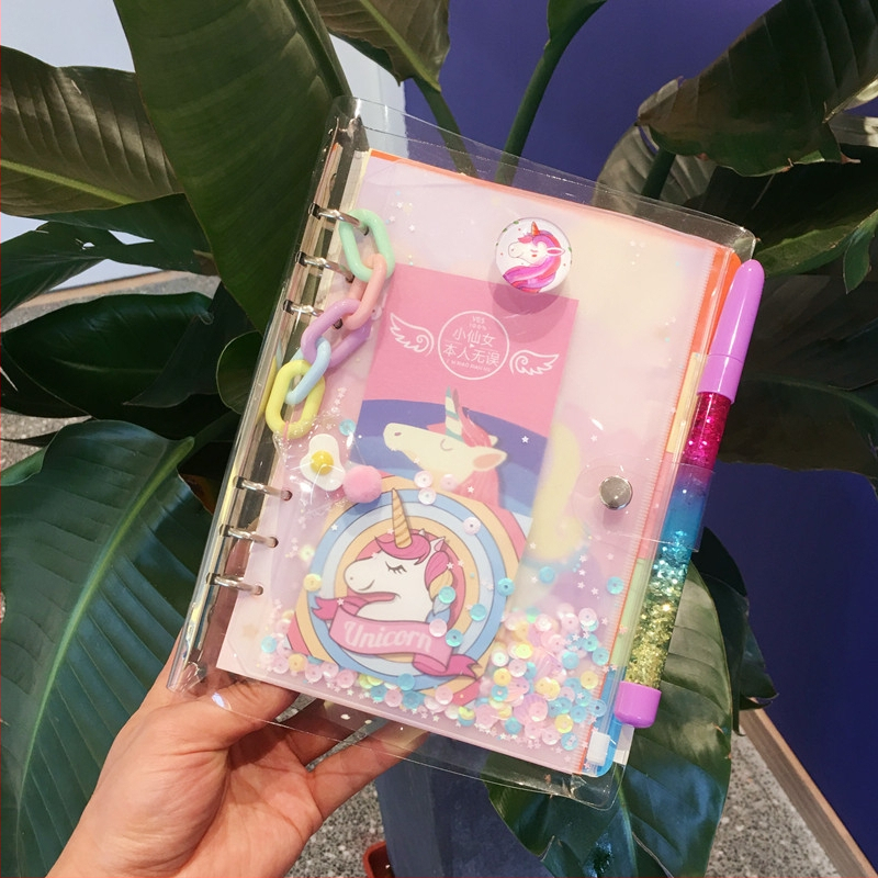 Caiet ZK025, cu legătură cu foi detașabile, copertă PVC, hârtie forestieră, 140 g/m²