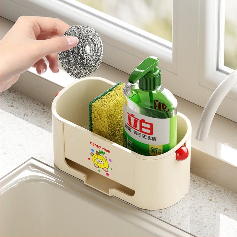 Raft de drenaj pentru chiuvetă, blat de bucătărie — plastic, mobil, fără montaj, capacitate mare pentru vase și bureți