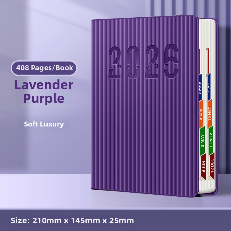 Four Seasons Vintage Planner 2026 — planificator personalizabil, hârtie Dowling, 75 gsm, peste 400 de pagini