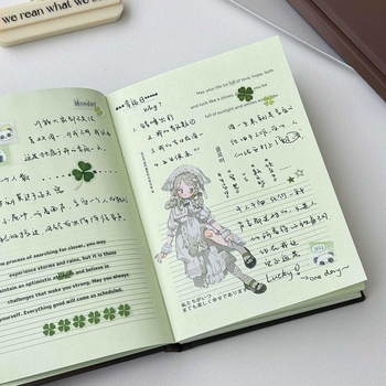 Caiet cu legare prin sârmă, hârtie din pastă de lemn, greutate hârtiei 40 g, 50–100 pagini, stil creativ