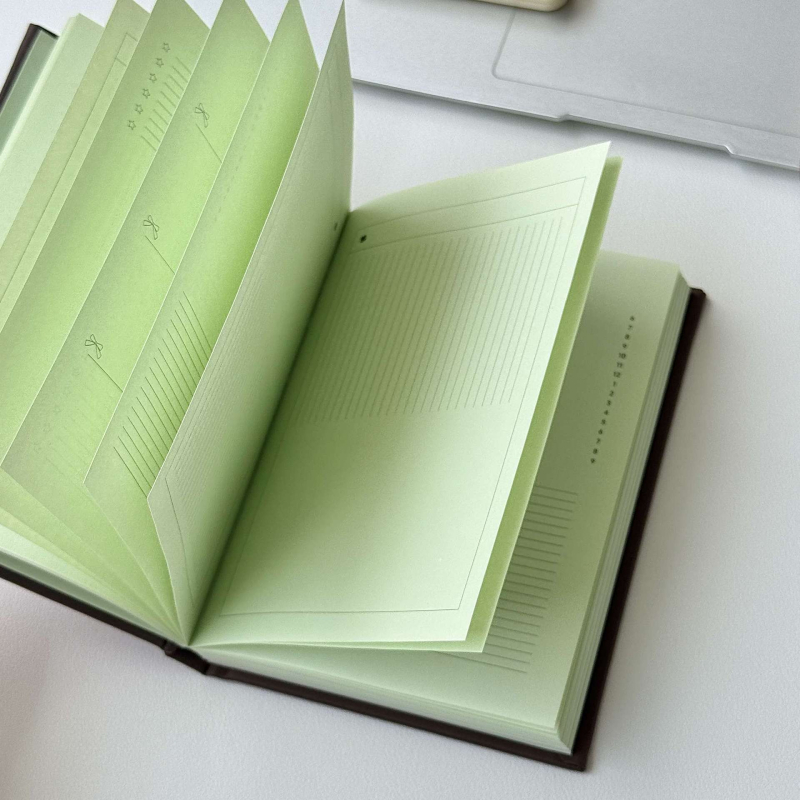 Caiet cu legare prin sârmă, hârtie din pastă de lemn, greutate hârtiei 40 g, 50–100 pagini, stil creativ