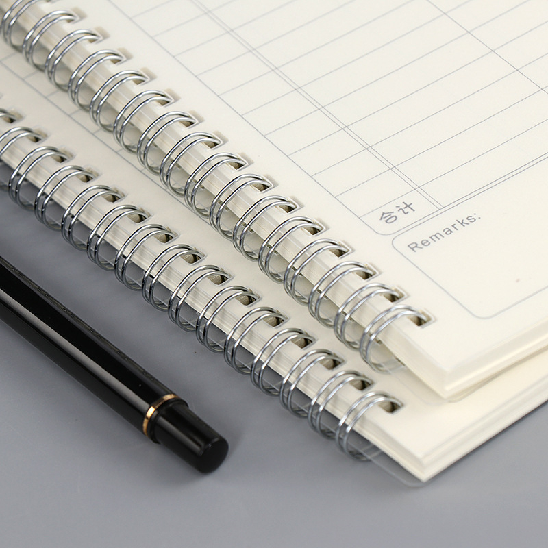 Carnet de contabilitate — Zhongke, copertă din piele artificială, legare cu foi detașabile, hârtie de scris, stil creativ