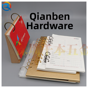 Set inele legătură pentru calendar de birou, din fier, Thousands Hardware, ambalaj carton, suport pentru conturi manuale