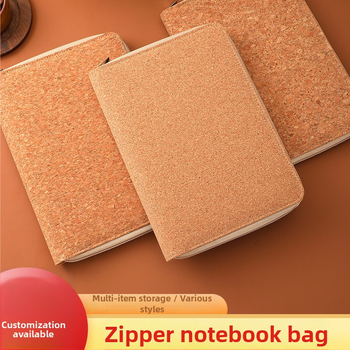 Caiet cu foi detașabile, cu fermoar, spațiu pentru fotografii și chitanțe, hârtie Dowling, 80 gsm, 50-100 pagini, imprimare logo disponibilă