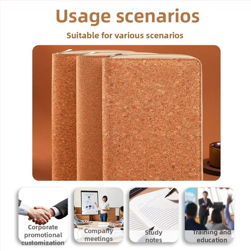 Caiet cu foi detașabile, cu fermoar, spațiu pentru fotografii și chitanțe, hârtie Dowling, 80 gsm, 50-100 pagini, imprimare logo disponibilă