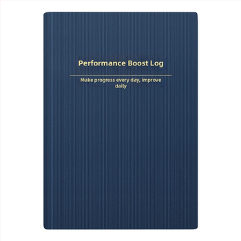 Caiet 18K cu copertă din piele sintetică, legare prin cusătură și lipire, hârtie 100 g/m², model 1601