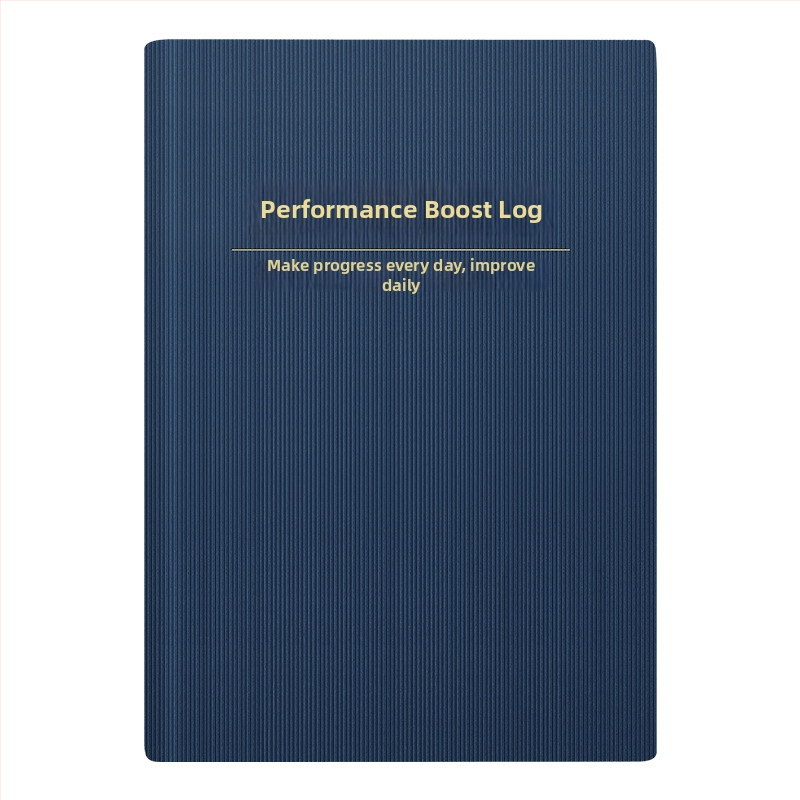 Caiet 18K cu copertă din piele sintetică, legare prin cusătură și lipire, hârtie 100 g/m², model 1601