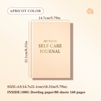Caiet Jurnal de recunoștință (legare cu adeziv • hârtie forestieră • greutate hârtiei 100 g • 90 pagini)