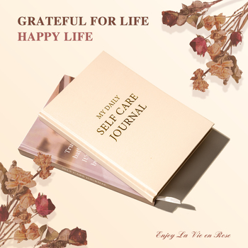 Fifun Jurnal de Recunoștință — legare cu adeziv, Dowling hârtie 100 g, 90 pagini, model Gratitude diary