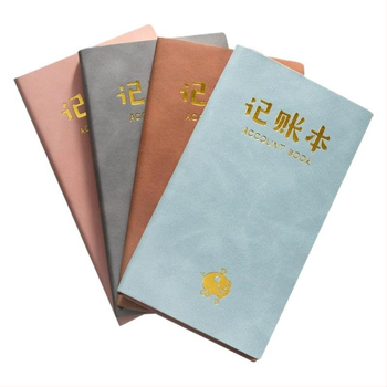 Shengwang caiet cu copertă din piele artificială, legare cu adeziv, 50 de pagini, stil nostalgic retro