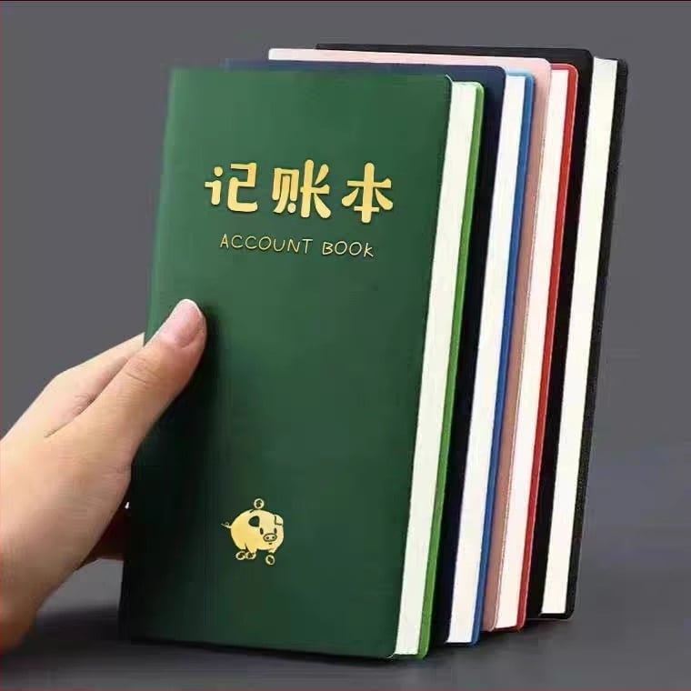 Shengwang caiet cu copertă din piele artificială, legare cu adeziv, 50 de pagini, stil nostalgic retro