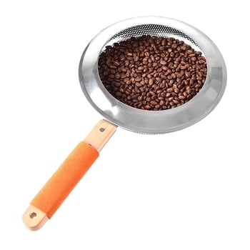 Prăjitor de cafea manual cu filtru din plasă din oțel inoxidabil – stil modern minimalist, pentru cafenea, personalizabil, mărci private licențiate