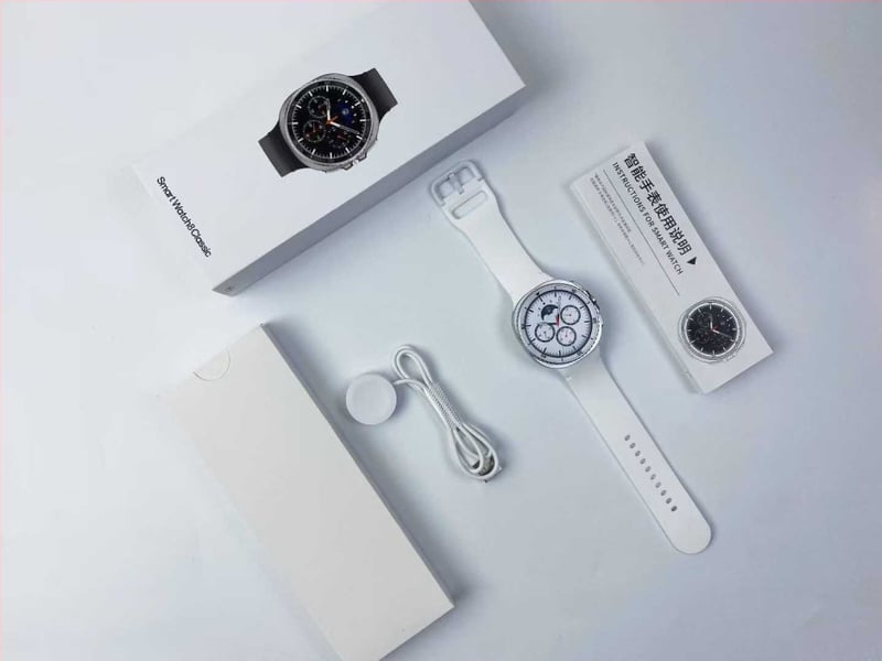 HD8C Ceas inteligent: ecran AMOLED de 1.46 inch; monitorizare ritm cardiac și oxigen din sânge; monitorizare somn; apeluri Bluetooth; rezistență la apă pentru înot