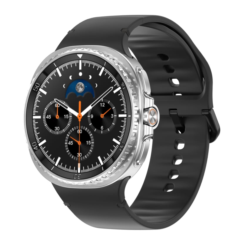 HD8C Ceas inteligent: ecran AMOLED de 1.46 inch; monitorizare ritm cardiac și oxigen din sânge; monitorizare somn; apeluri Bluetooth; rezistență la apă pentru înot