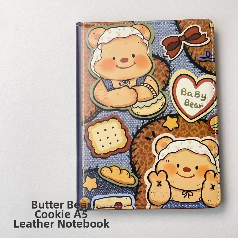 Caiet Island Peach cu copertă din piele sintetică, legare fără sârmă, hârtie 100 g/m²