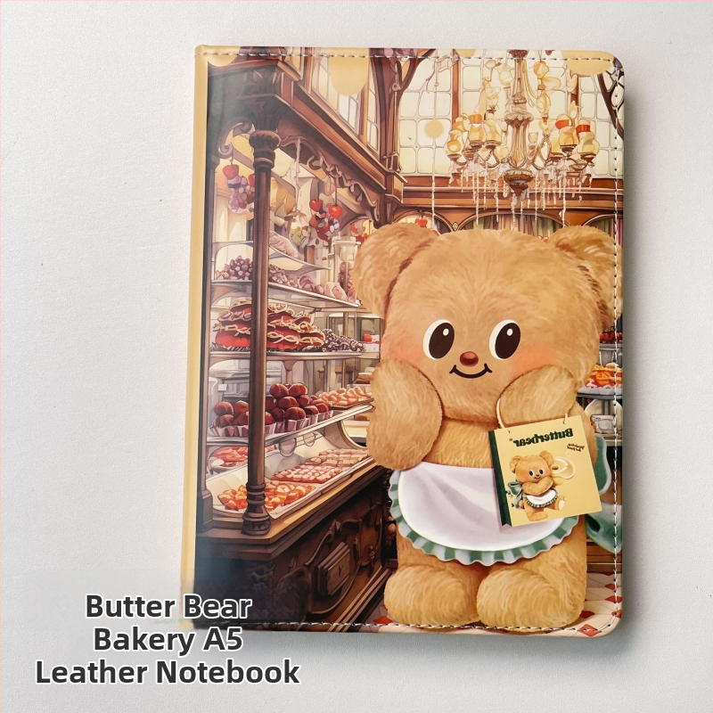 Caiet Island Peach cu copertă din piele sintetică, legare fără sârmă, hârtie 100 g/m²