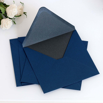 Plic pentru felicitări Fantasy Butterfly, hârtie specială de 150 g, stil occidental, balon plic inclus, logo imprimat