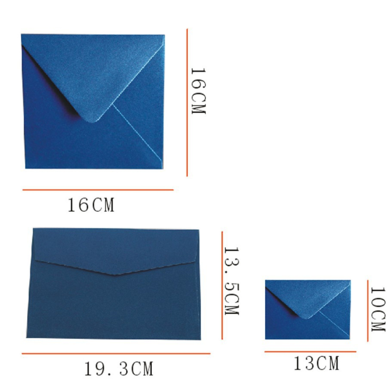 Plic pentru felicitări Fantasy Butterfly, hârtie specială de 150 g, stil occidental, balon plic inclus, logo imprimat