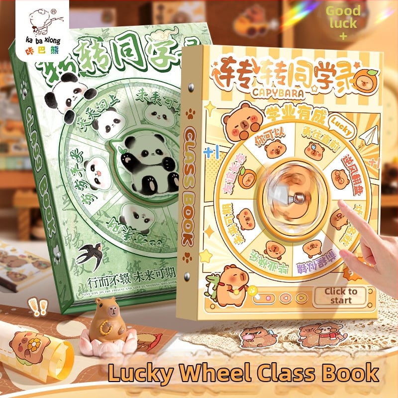 Agenda de colegi cu animale desenate — hârtie originală din pulpă, legare cu foi detașabile, imprimare logo disponibilă, cadou potrivit