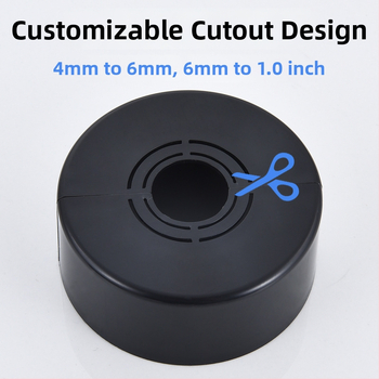 Capac decorativ pentru robinet unghiular de duș — Material ABS, Stil Lux ușor, Personalizabil, Compatibil cu etichetă privată