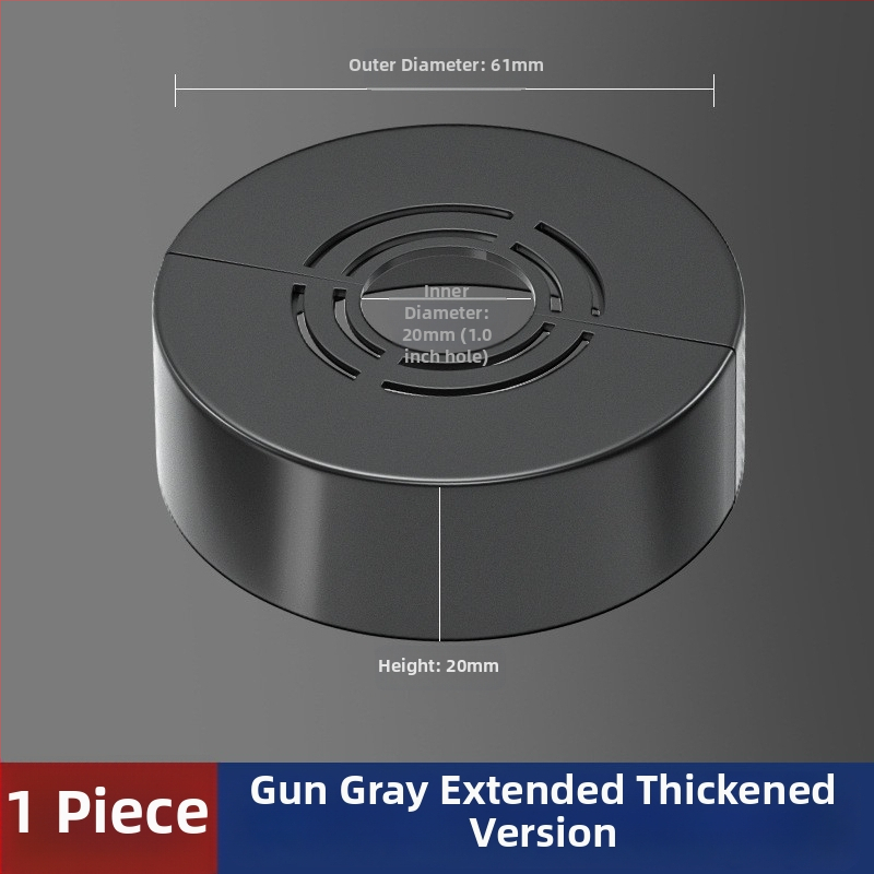 Capac decorativ pentru robinet unghiular de duș — Material ABS, Stil Lux ușor, Personalizabil, Compatibil cu etichetă privată