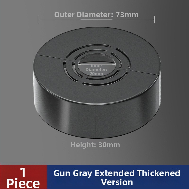 Capac decorativ pentru robinet unghiular de duș — Material ABS, Stil Lux ușor, Personalizabil, Compatibil cu etichetă privată