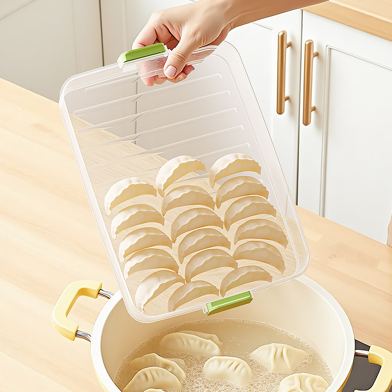 Cutie de depozitare pentru găluște, sigilare etanșă, din plastic alimentar, portabilă