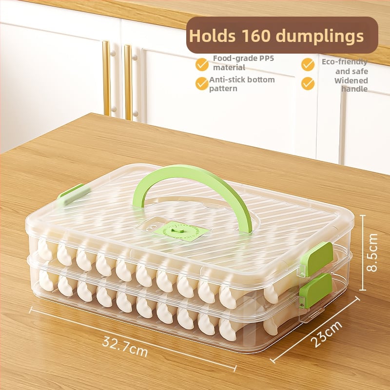 Cutie de depozitare pentru găluște, sigilare etanșă, din plastic alimentar, portabilă