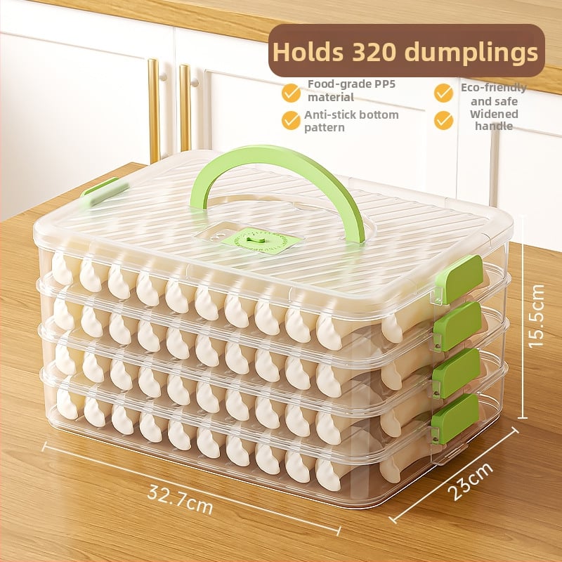 Cutie de depozitare pentru găluște, sigilare etanșă, din plastic alimentar, portabilă