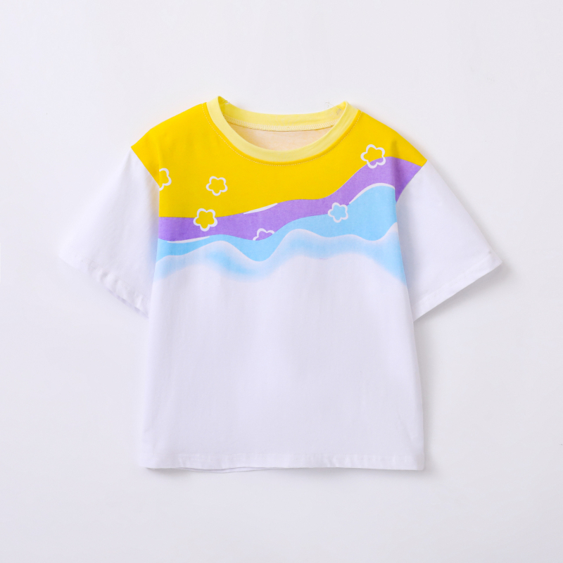 Costum copii pentru cheerleading pentru reprezentație de grup | Bumbac 85%, Vară 2024, Unisex, Potrivit pentru gimnaziu