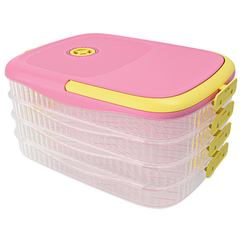 Cutie de depozitare pentru găluște - etanșă, rezistentă la congelare, plastic alimentar, portabil