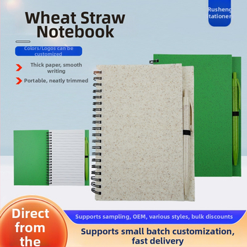 Caiet – Legătură cu foi detașabile; hârtie interioară din pulpă de lemn, 70 g/m², 50–100 pagini, Stil birou (Legătură: foi detașabile; Material: pulpă de lemn; Greutate: 70 g/m²; Pagini: 50–100)