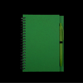 Caiet – Legătură cu foi detașabile; hârtie interioară din pulpă de lemn, 70 g/m², 50–100 pagini, Stil birou (Legătură: foi detașabile; Material: pulpă de lemn; Greutate: 70 g/m²; Pagini: 50–100)