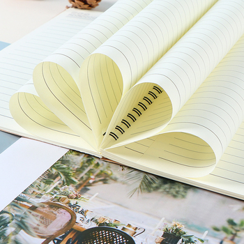 Bloc de notițe spiral Kraft cu logo personalizat, 50 pagini, hârtie 100 g, reîncărcări înlocuibile