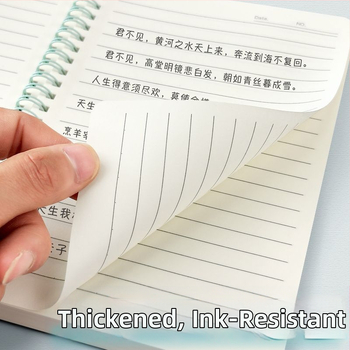 Carnet cu foi detașabile • grosime foarte mare • material copertă: altul • material text: Dowling paper • greutate hârtie conținut: g • stil carnet: creativ