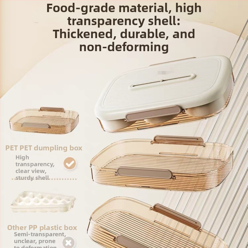 Cutie pentru gyoze – depozitare în bucătărie, din plastic, ecologică, personalizabilă