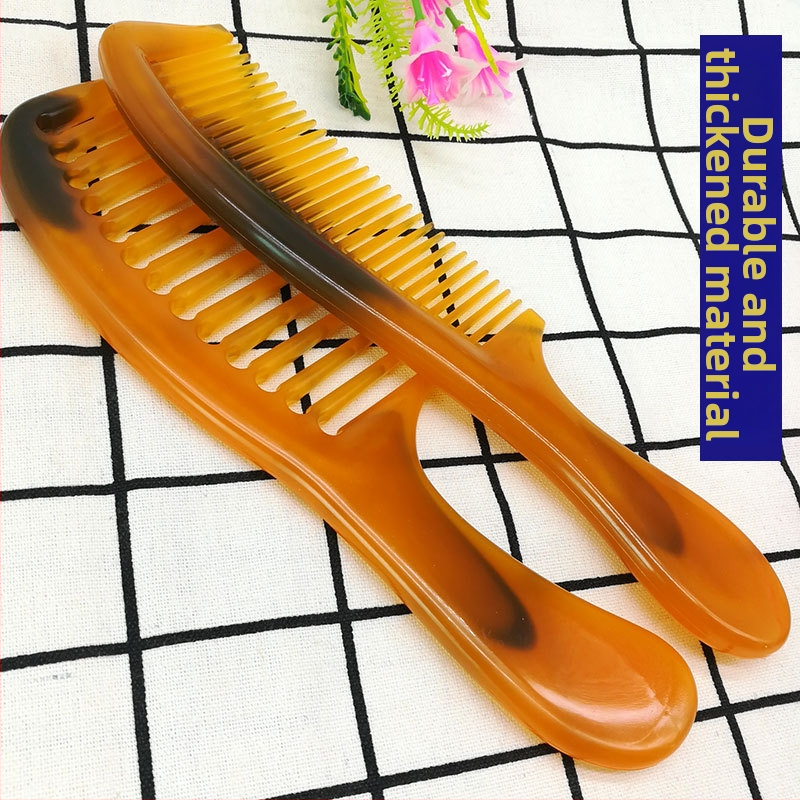 Pieptene din lemn pliabil pentru părul lung al femeilor (pliabil, îngroșat)