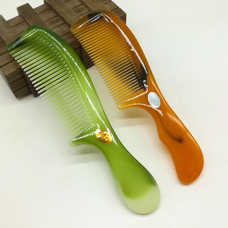 Pieptene din lemn pliabil pentru părul lung al femeilor (pliabil, îngroșat)