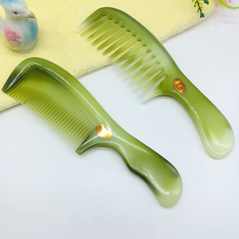 Pieptene din lemn pliabil pentru părul lung al femeilor (pliabil, îngroșat)