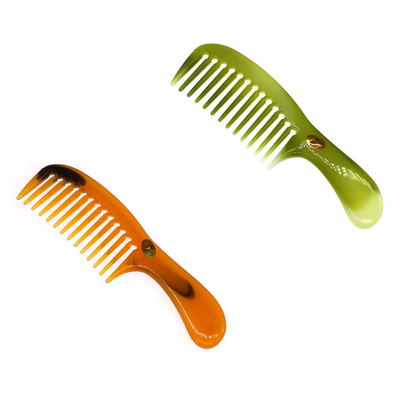 Pieptene din lemn pliabil pentru părul lung al femeilor (pliabil, îngroșat)