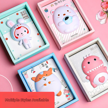 Jurnal ZH-020 cu husă PU, legare cu sârmă, hârtie Forest, 100-200 pagini, stil creativ