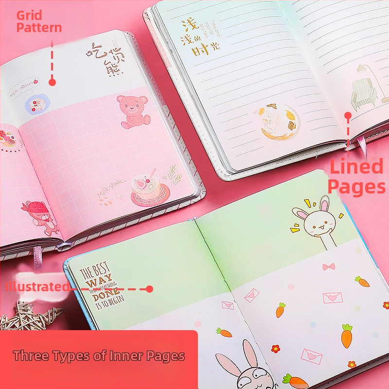 Jurnal ZH-020 cu husă PU, legare cu sârmă, hârtie Forest, 100-200 pagini, stil creativ