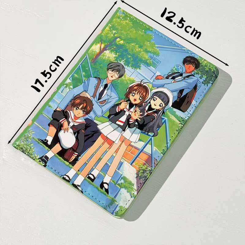 Jurnal cu husă din piele PU, legare cu ață, Dowling hârtie, 100 g greutate de hârtie, 100–200 pagini, stil cartoon drăguț japonez-coreean