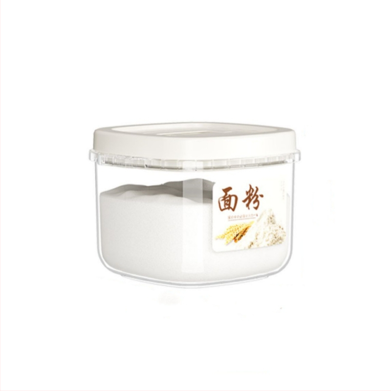 Container depozitare orez, sigilat, rezistent la umezeală și insecte, din plastic PP, capacitate 10 L sau mai mare, design modern minimalist