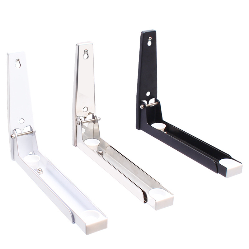 Suport de perete pentru cuptor cu microunde, telescopic pliabil, din oțel inoxidabil, model 2025.1.18, stil modern minimalist