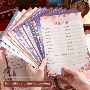 Kappa bear album de colegi cu foi detașabile, amintire de absolvire a clasei a VI-a, carnet de adrese DIY și album foto, copertă PVC