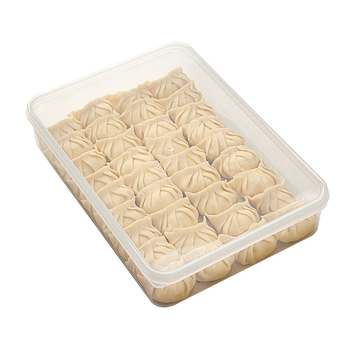 Cutie din plastic pentru depozitare în congelator, pentru carne și creveți, stil japonez, cu capac, personalizabil