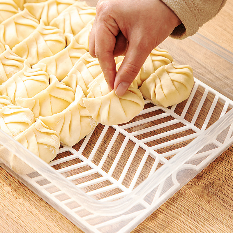 Cutie din plastic pentru depozitare în congelator, pentru carne și creveți, stil japonez, cu capac, personalizabil