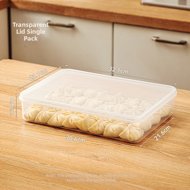 Cutie din plastic pentru depozitare în congelator, pentru carne și creveți, stil japonez, cu capac, personalizabil